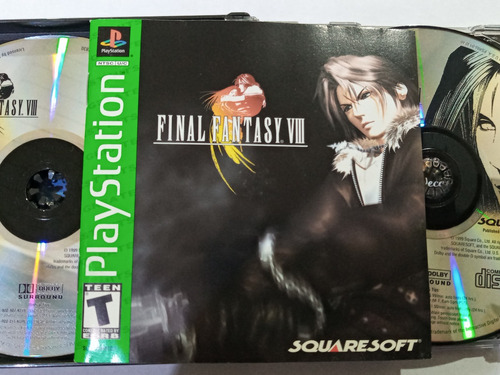 Final Fantasy Viii P/ Playstation 1 Ps1 Original Americano