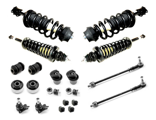 Kit Amortiguadores Bieletas Bujes Vw Golf Jetta A3 93-99 Vr6