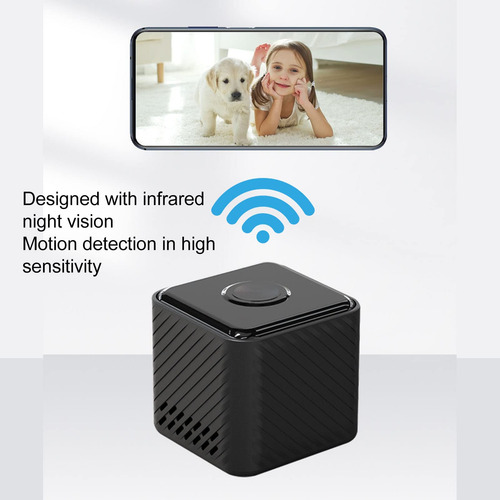 Gowenic Cámara De Seguridad Compacta, 1080p Hd Wifi Cámara I