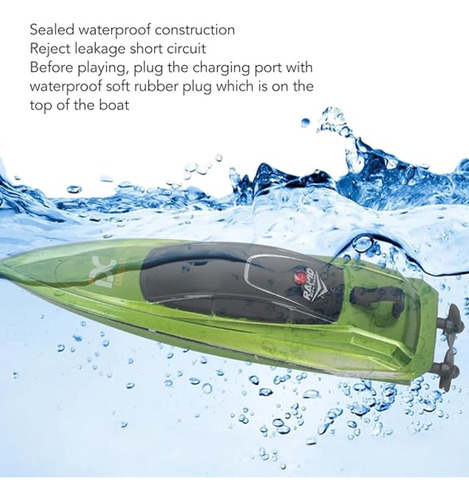 2.4g Mini Control Remoto Juguetes Para Niños En Barco E