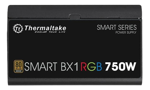 Fuente de poder para PC Thermaltake Technology Smart BX1 RGB Series SP-750AH2NKB 750W black 100V/240V