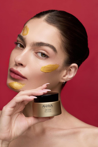 Mascarilla De Barro Mineral De Oro 24k Ahava - Mascarilla De Barro