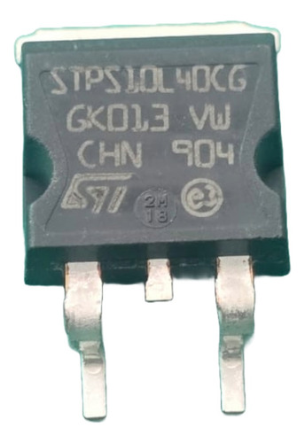 5x Diodo Schottky Stps10l40cg 10amp 40v Smd To263 St