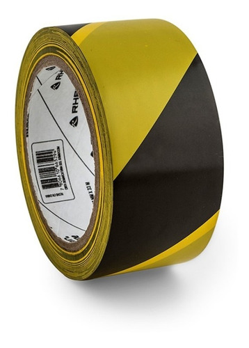 3 Cintas Demarcatoria Color Amarillo/negro 5cm X 33mt Rhein