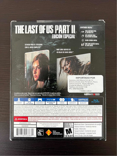 Nuevo The Last Of Us Part 2 - Steelbook Edicion Limitada Ps4