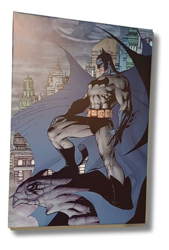 Cuadro Batman - 82x55 Cm - Edición Limitada Color Batman The World Finest