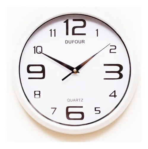 Imagen 1 de 8 de Reloj Pared Dufour 6034 Acrilico 30cm Garantía Oficial 12m.