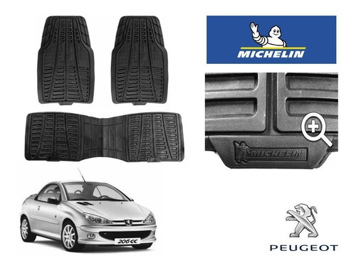 Tapetes Uso Rudo Peugeot 206cc 2000 Michelin Original