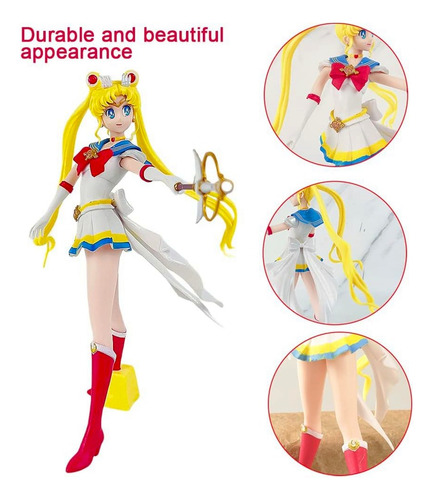 Figura Anime Sailor Moon Serena Usagitsukino Coleccionable