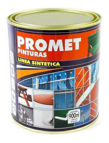 Esmalte Sintetico Brillante Azul Claro 900ml Promet Free One