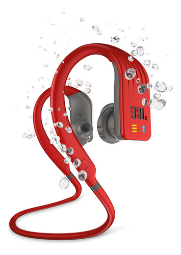 Audífonos Wireless Jbl Endurance Dive Resistente Agua Rojo