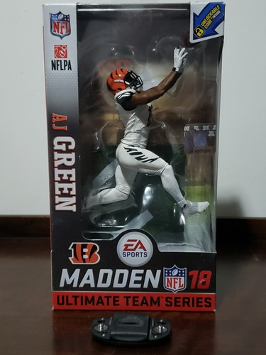 Mcfarlane Madden Nfl Aj Green Cincinnati Bengals 2018 Blanco