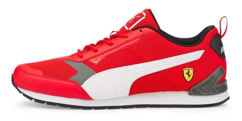 Tenis puma ferrari cheap rojos con negro