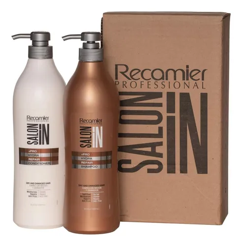 Set De Champú Y Acondicionador Recamier Saloon In Hydra Repa