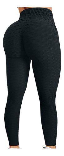 Pantalon Alto Yoga Para Mujer Largo Talla Bolsillo Ejercicio