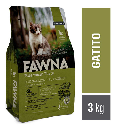 Fawna Gato Kitten X 3 Kg