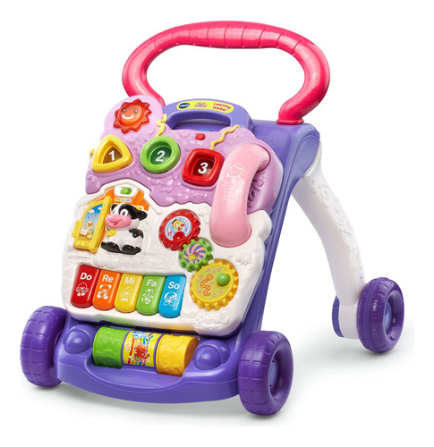 Caminador Para Bebe Vtech Andador De Aprendizaje Sentado Y D