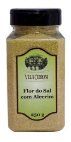 Flor De Sal Com Alecrim- Villa Cerroni - 250 G