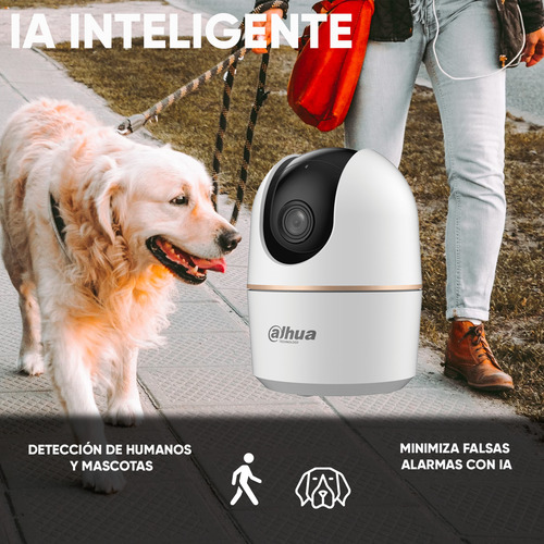 Kit Videovigilancia Cronos Cámara Dahua Ip Pt H5A 5mp audio wifi + Micro SD 256gb + Accesorios - Kit CCTV DH-H5A-256GB (Memoria Micro SD WD Purple 256GB)