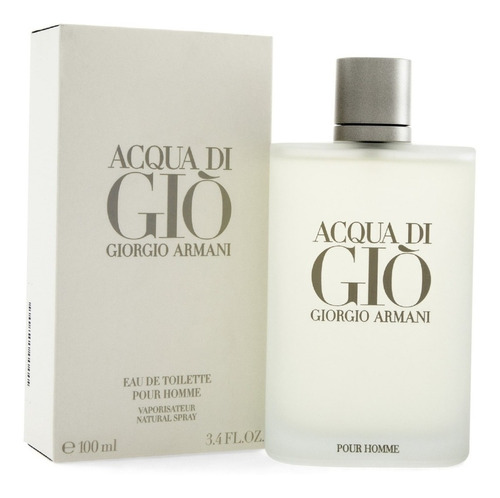 Perfume Original Acqua Di Gio Giorgio Armani 100ml Men 