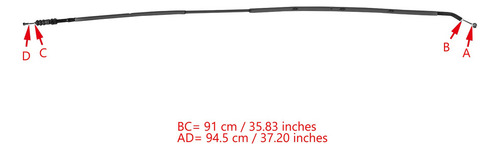Cable De Embrague Nr1 Chicote Embrague Para Kawasaki Z650