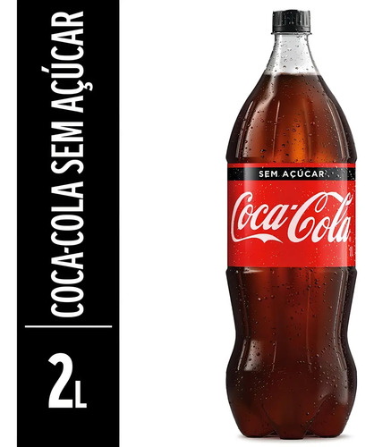 Refrigerante Coca-Cola sem Açúcar Pet 2 Litros
