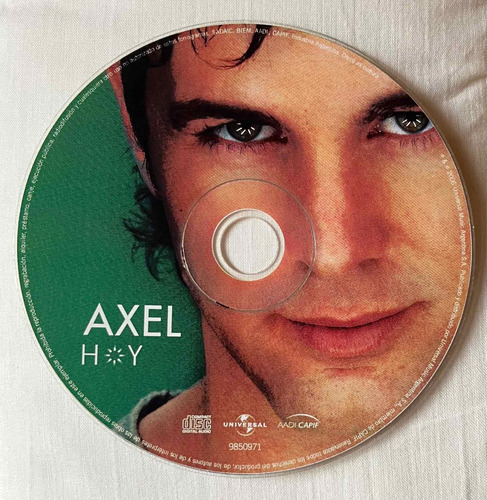 Cd Musical Original Axel Fernando Hoy Sin Carátula