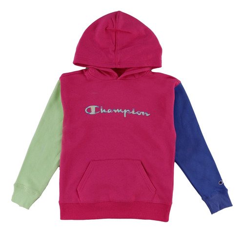 Polera Con Capura Para Niñas Champion Colorblock