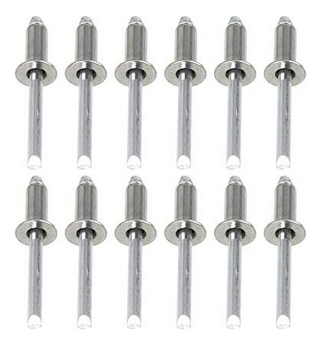 12pcs 6.4mm X 16mm 304 Stainless Steel Blind Rivets Hand Too