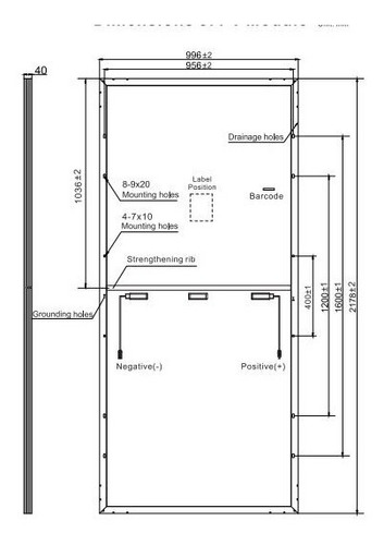 Imagen 3 de 3 de Panel Fotovoltaico Risen 450 Watt Perc, Mono Half Cel