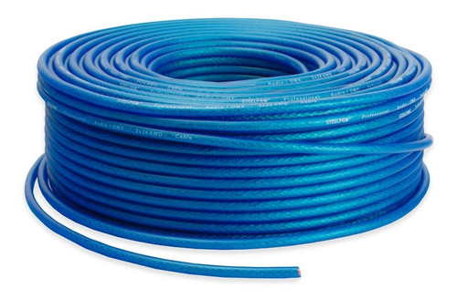 Imagen 4 de 5 de Cable Xlr 100m Balanceado Profesional Macho-hembra Steelpro