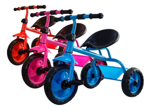 Triciclo Para Nene De Metal Juguetes Varios Colores - El Reg