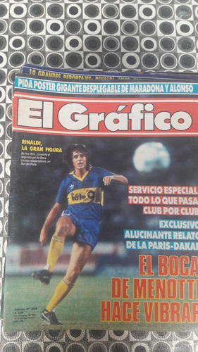 El Grafico 3510 13/1/1987 El Boca De Menotti Hace Vibrar