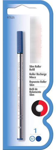 Sheaffer Slim Rollerball Refill Blue Medium Tarjeta Blister