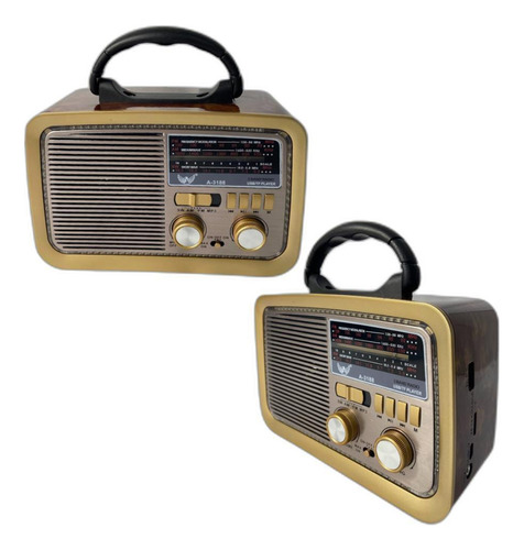 Rádio Portátil Altomex A-3188 5w Bluetooth Rádio Am/fm/sw