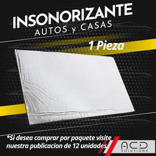 Insonorizante Dynamat Aislante Termico Calor Audio