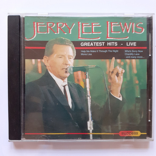 Cd Original Jerry Lee Lewis (greatest Hits) 
