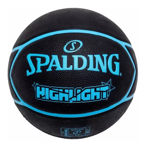 Bola Basquete Spalding NBA Highlight N7 Oficial de Jogo em Borracha -  Sportset