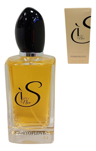 Perfume Ís, Sí Very Nice, Story Of Love, 100 Ml Para Mujer.