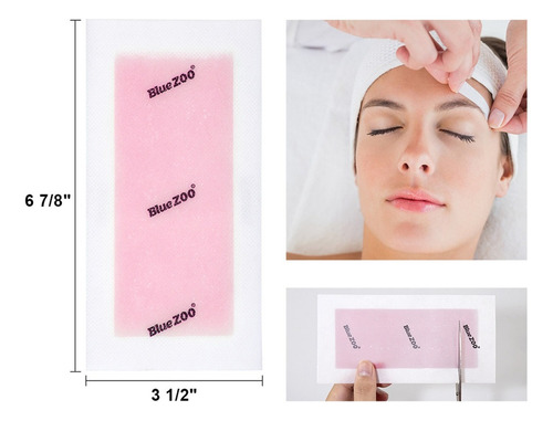 .. Tiras De Cera Facial For Cejas, Tiras De Melocotón