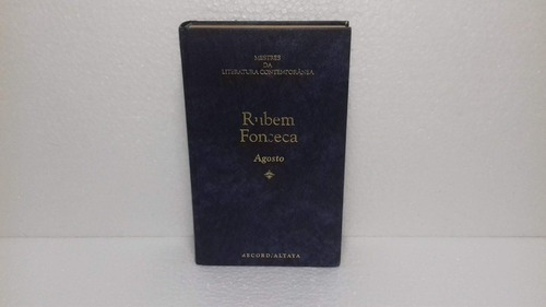 Livro Agosto, Rubem Fonseca - Livro Raro, Antigo