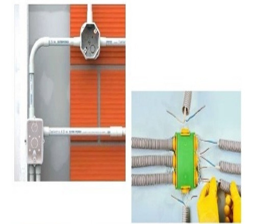 Caja Electrica De 4 X2 Pvc Mayor Y Detal