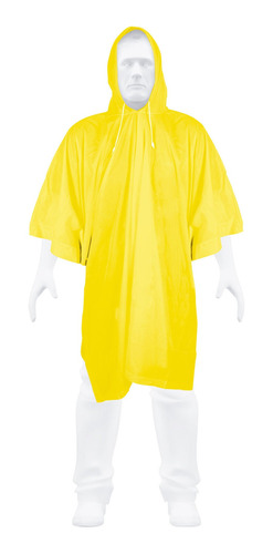 Poncho Unitalla Impermeable Industrial Lluvia Capucha 14412