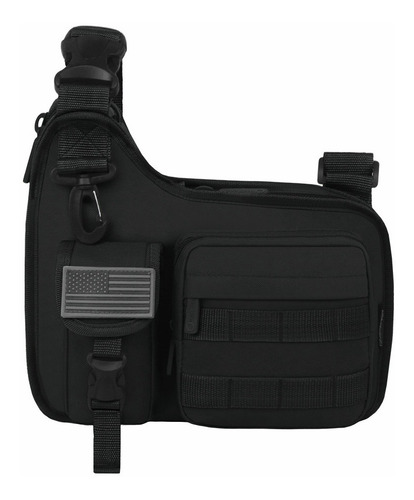 Imagen 3 de 4 de Mochila Táctica Maleta Mariconera East West Funda Pistola