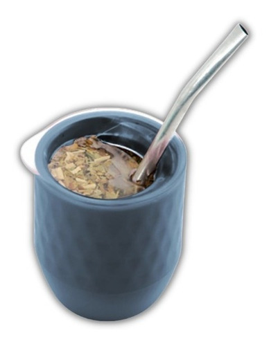 Mate Con Tapa Antivuelco No Se Lava Con Bombilla Mateava