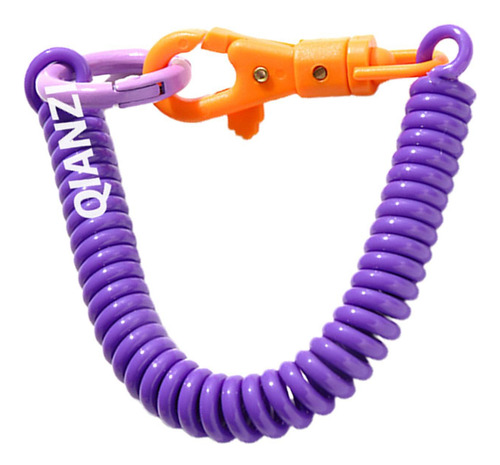 Pulsera Espiral Del Llavero Llavero De La Pulsera Llavero De