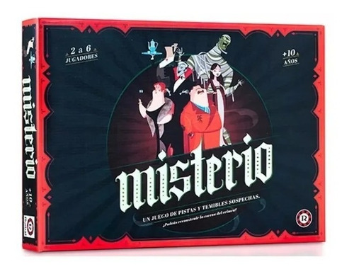 Imagen 4 de 6 de Misterio Juego De Mesa Deduccion Ruibal 6401 Educando Full
