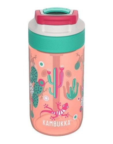 Termo Para Niños Kambukka De 400ml Con Popote Libre De Fugas