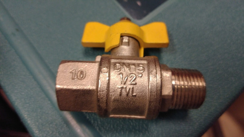 Llave Para Gas 1/2 Pulgada Excelente Calidad
