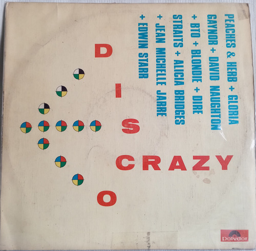 Jch- Varios Artistas Disco Crazy Pop Disco Lp (Usado)